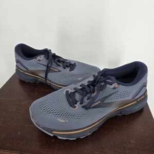 Men’s Brooks Ghost 15 Running Shoe Size 8 Blue/Orange EUC